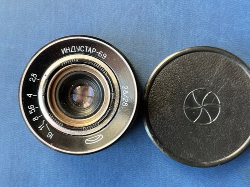 Industar soviet macro lens - 69,