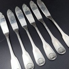 CHRISTOFLE - 6 COUTEAUX À