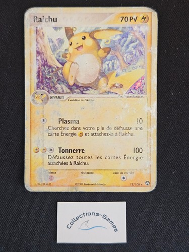 Carte pokémon raichu - carte,