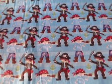coupon tissu  enfant   "  pirates "     