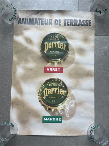 Affiche originale perrier - affiche,