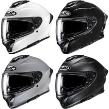 HJC Casque De Moto C71 Solide Casque Intégral Haut Confort Et Bonne Ventilation