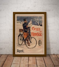 Affiche-Poster velo  Cycles La