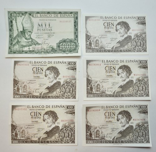 Espagne 1000 pesetas - 1000, 100