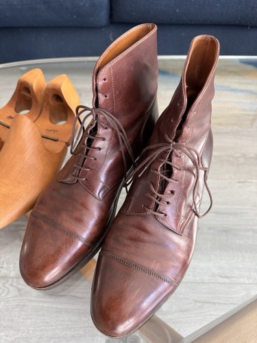 John lobb paris bespoke brown - bespoke,