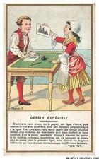 BR-BFP1-0541-CHROMOS - AU BON MARCHE - Dessin expéditif TOUR MAGIE