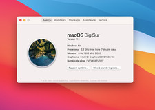 MacBook Air A1466 3178 13″ 2017 2.2GHz Core  i7 8GB 250GB macOS Monterey 12.7.6