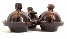 Set pour 3 condiments forme