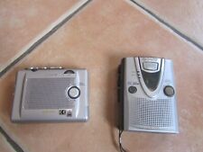 LOT 2 CASSETTE CORDER SONY TCM-450DV ET SONY TCM-400DV en l'etat