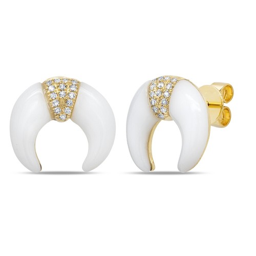 14k jaune blanc onyx - jaune,
