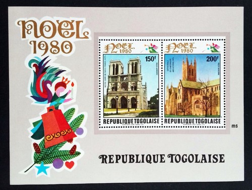 Togo 1980 airmail christmas - airmail,