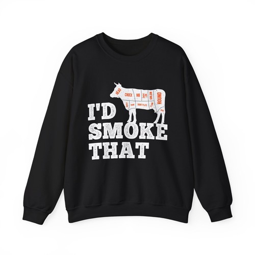 Barbecue sweatshirt d - sweatshirt,, smoke