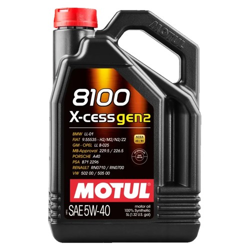 Motul 8100 cess gen2 5w40 - x-cess,