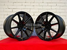 4X Roues noires concaves 19"