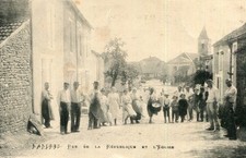 Carte MANDRES Rue de la