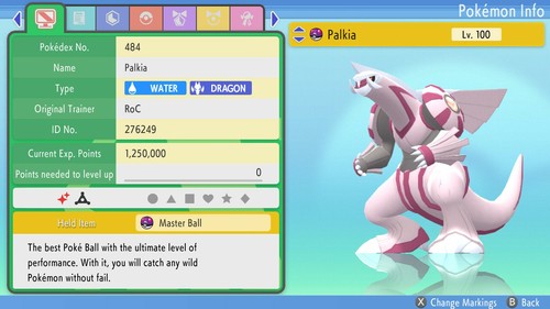 Pokemon palkia shiny 6iv - shiny,