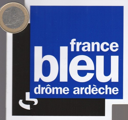 Autocollant france bleu - fb.,