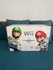 ANCIENNE CONSOLE BLANCHE NINTENDO Wii ÉDITION LIMITÉE PACK MARIO KART