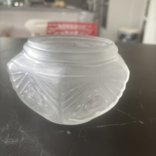 Bonbonniere ancienne verre - bonbonniere, en