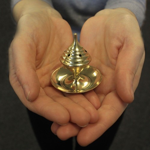 Petit brûleur encens en - petit, d'encens