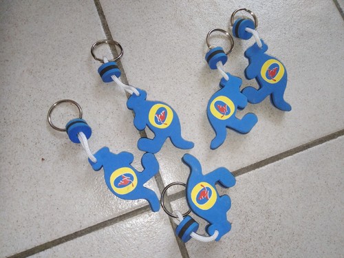Porte clé flottant bière - porte,