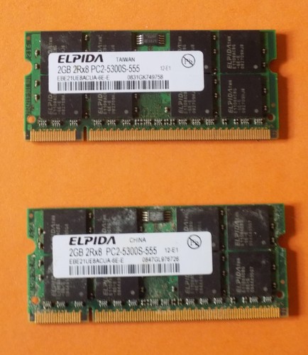 Lot barrettes ram ddr2 - barrettes,