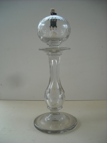 Lampe huile ancienne - a,