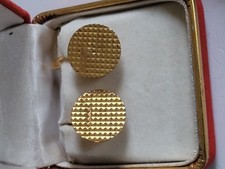 Ancien  Paire bouton de