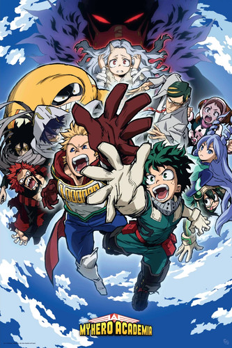 Poster manga my hero - poster,