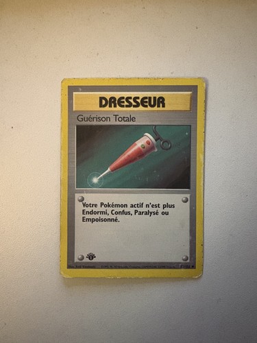 Carte pokémon guérison - carte,