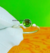 Bague cadeau péridot pierre