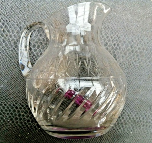 Ancienne cruche cristal - cruche,