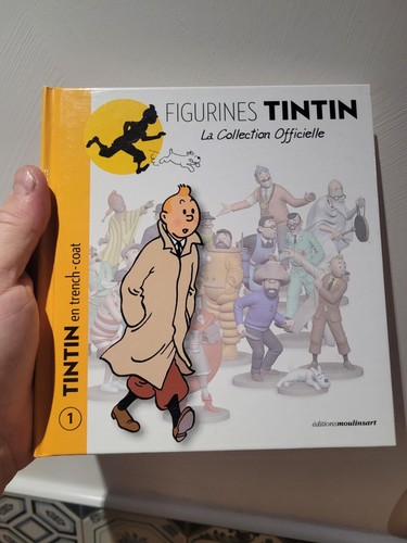 Livre figurines tintin - figurines, la