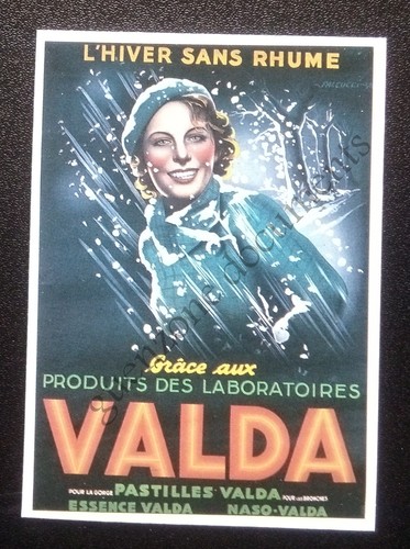 Publicité pastilles valda - publicité,