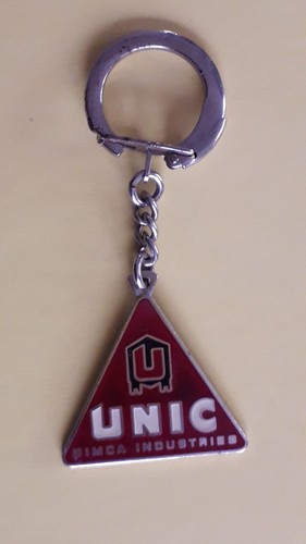 Porte clé émaillé unic - porte,