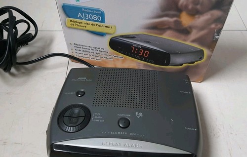 Radio réveil philips aj3080 - radio-réveil,