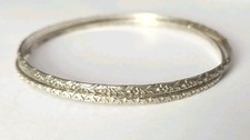 Ancien Bracelets Argent Massif