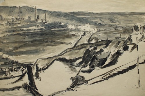Travailleurs des mines - , de