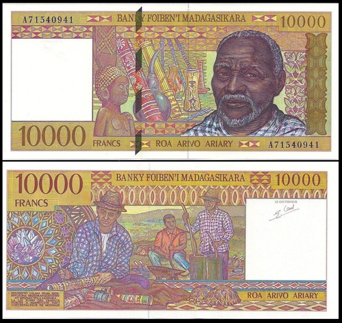 Madagascar 10000 - 10000, (10,000)