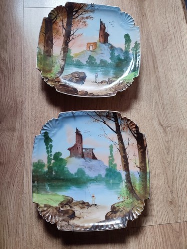 Paire assiette ancienne - paire,