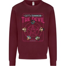 Invitons Le Diable Planche Ouija Démons Sweatshirt Pour Hommes