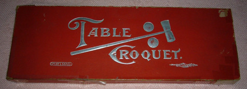 Jeu croquet table en - jeu,