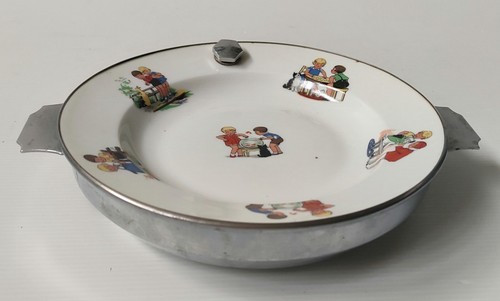 Assiette bouillie decor - assiette,