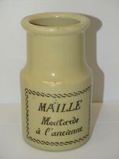 -ANCIEN POT MOUTARDE MAILLE