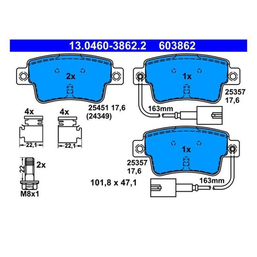 Ate 0460 3862 jeu de - ate,
