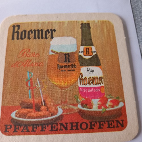 Ancien sous bock - , bière