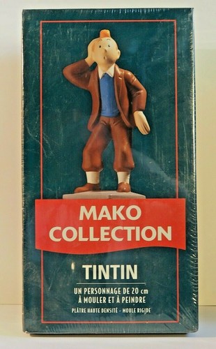 Tintin figurine mako moulage - tintin,