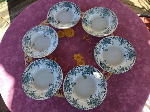 Assiettes creuses terre de - creuses,