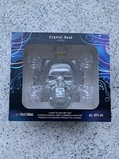 Coffret Crystal Head Vodka 70cl + 4 Verres Shoot Tête De Mort/ Édition Originale