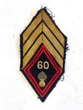 Ancien écusson patch Tissu